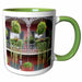 image of 11oz Two-Tone Green Mug