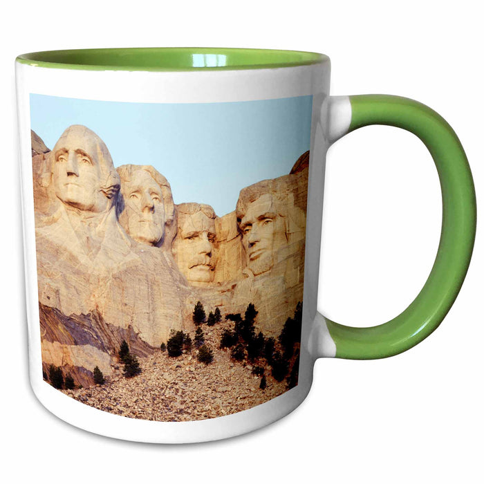 image of 11oz Two-Tone Green Mug