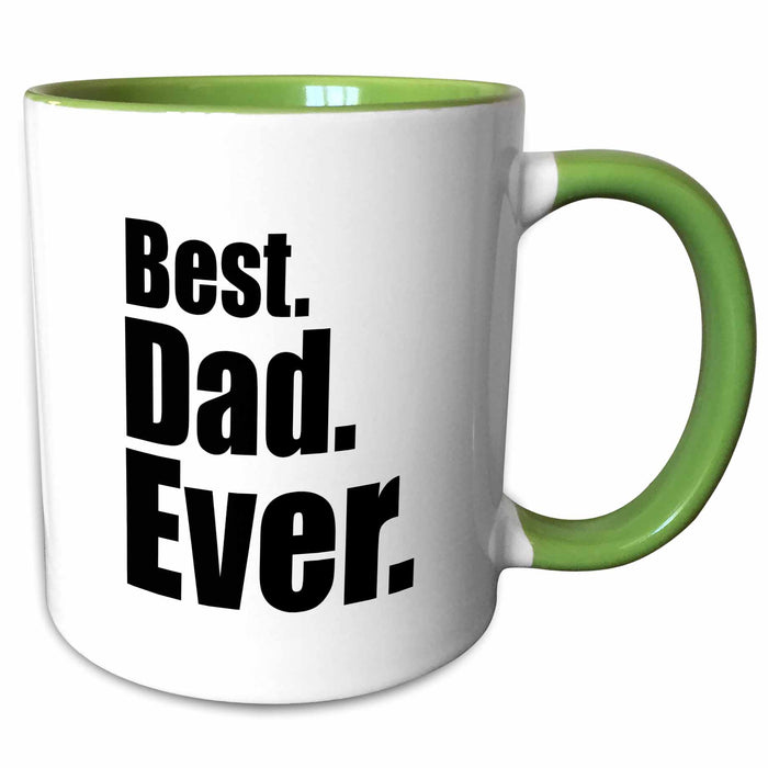 image of 15oz Two-Tone Green Mug