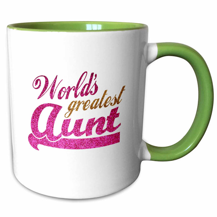 image of 15oz Two-Tone Green Mug