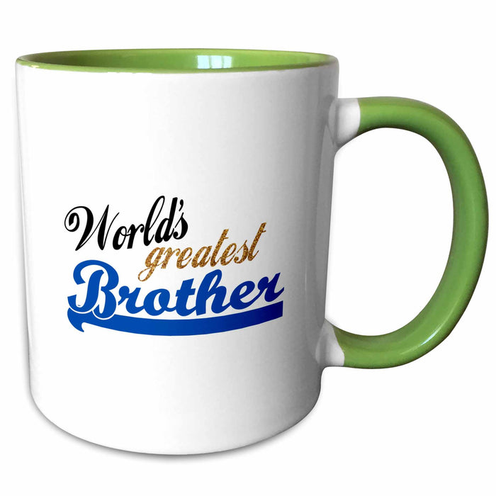 image of 11oz Two-Tone Green Mug