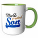 image of 11oz Two-Tone Green Mug