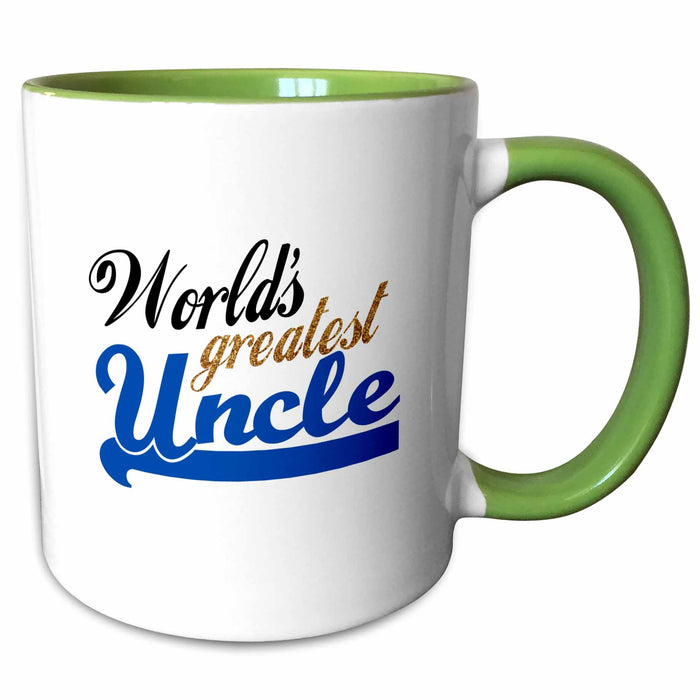 image of 11oz Two-Tone Green Mug