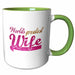 image of 11oz Two-Tone Green Mug