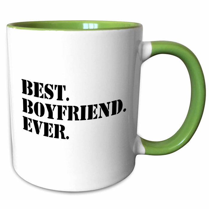 image of 15oz Two-Tone Green Mug