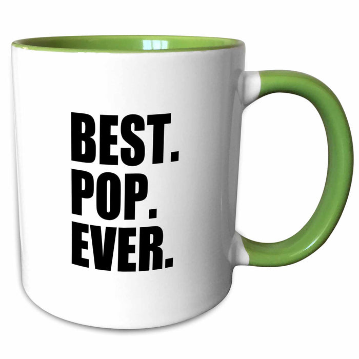 image of 15oz Two-Tone Green Mug