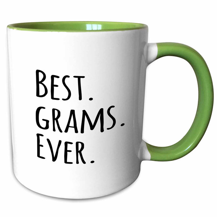 image of 15oz Two-Tone Green Mug