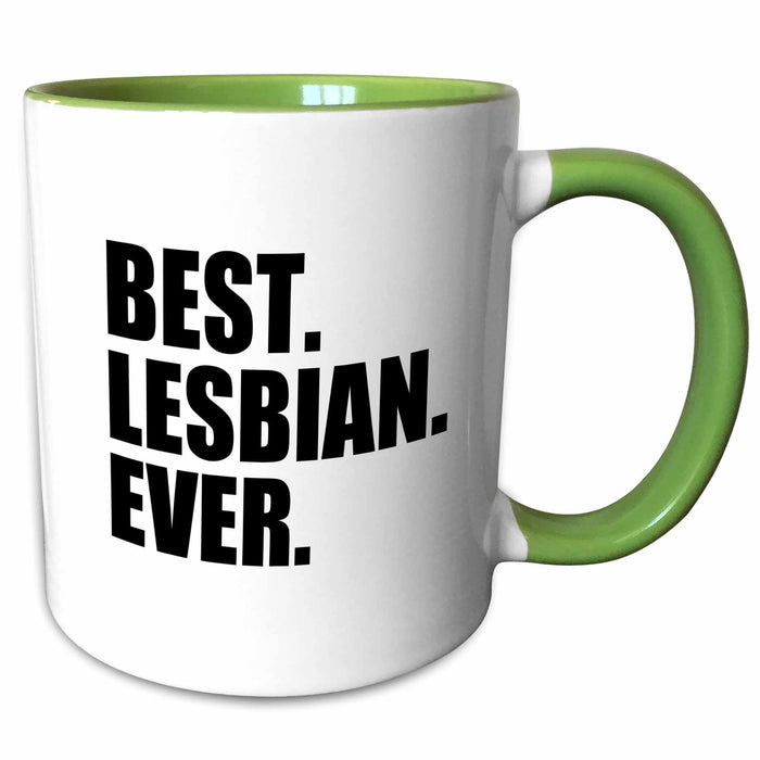 image of 15oz Two-Tone Green Mug