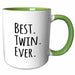 image of 15oz Two-Tone Green Mug