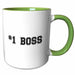 image of 15oz Two-Tone Green Mug