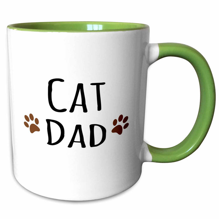 image of 11oz Two-Tone Green Mug