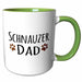 image of 15oz Two-Tone Green Mug