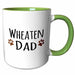 image of 15oz Two-Tone Green Mug