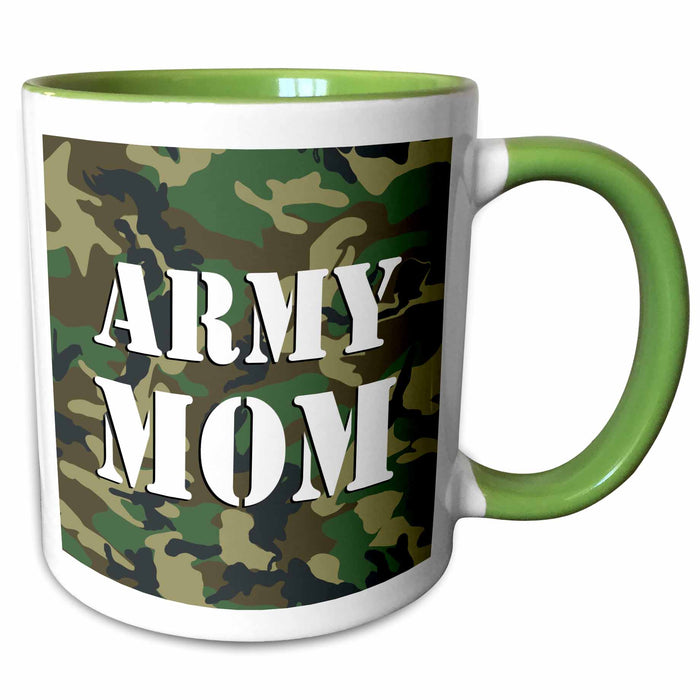 image of 11oz Two-Tone Green Mug