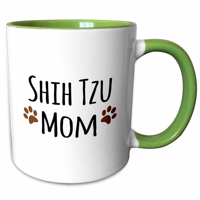 image of 15oz Two-Tone Green Mug