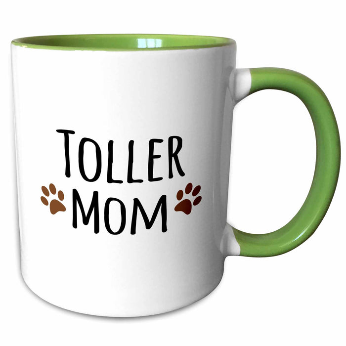 image of 11oz Two-Tone Green Mug