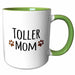 image of 11oz Two-Tone Green Mug