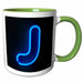 image of 11oz Two-Tone Green Mug