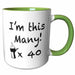 image of 15oz Two-Tone Green Mug