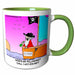 image of 11oz Two-Tone Green Mug