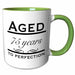 image of 15oz Two-Tone Green Mug