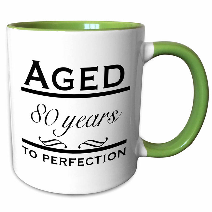 image of 15oz Two-Tone Green Mug