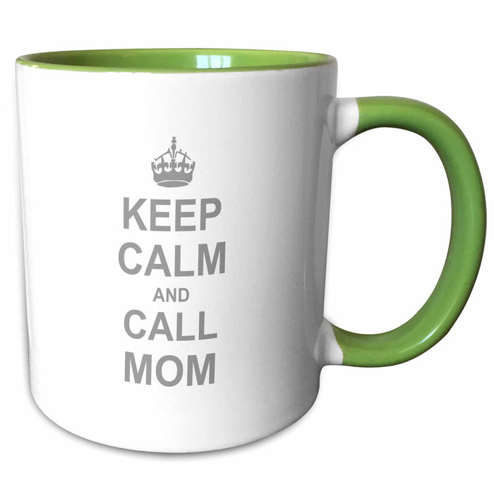 image of 11oz Two-Tone Green Mug