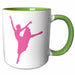 image of 11oz Two-Tone Green Mug