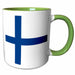 image of 11oz Two-Tone Green Mug