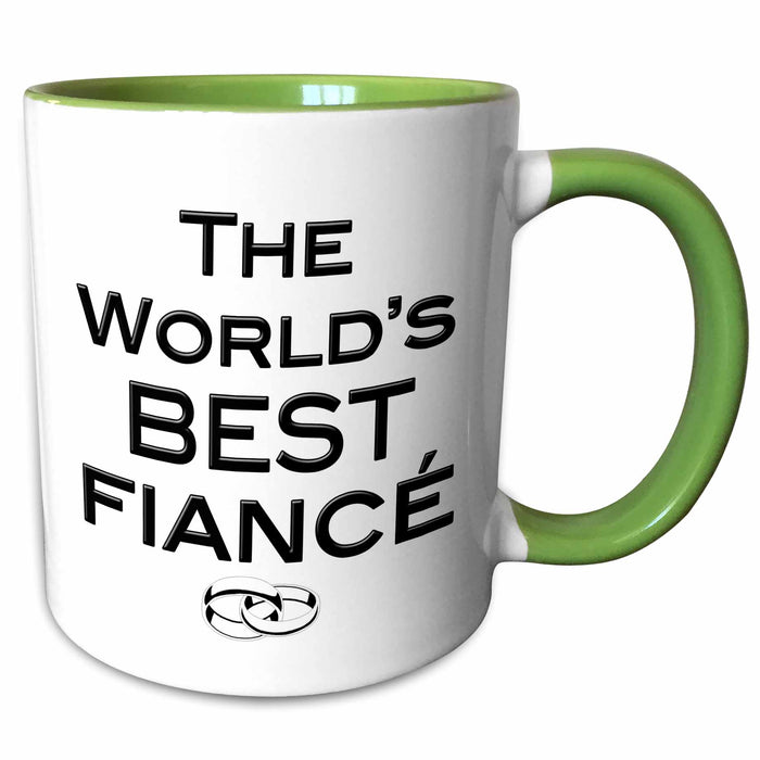 image of 11oz Two-Tone Green Mug