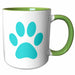 image of 15oz Two-Tone Green Mug