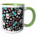 image of 15oz Two-Tone Green Mug