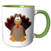 image of 15oz Two-Tone Green Mug