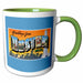 image of 15oz Two-Tone Green Mug