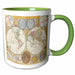 image of 11oz Two-Tone Green Mug