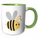 image of 11oz Two-Tone Green Mug