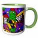 image of 11oz Two-Tone Green Mug