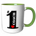 image of 11oz Two-Tone Green Mug