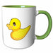 image of 15oz Two-Tone Green Mug