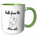 image of 11oz Two-Tone Green Mug