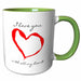 image of 11oz Two-Tone Green Mug