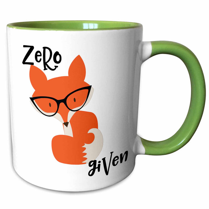 image of 15oz Two-Tone Green Mug