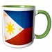 image of 11oz Two-Tone Green Mug