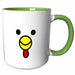 image of 11oz Two-Tone Green Mug