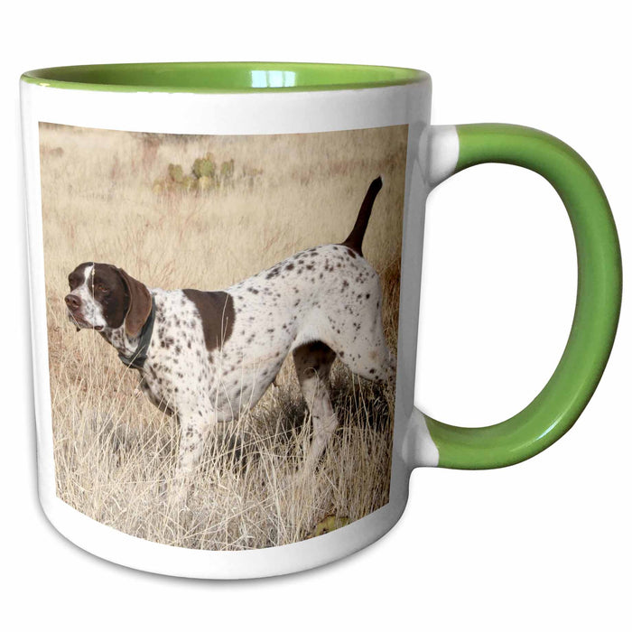 image of 15oz Two-Tone Green Mug