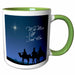 image of 11oz Two-Tone Green Mug