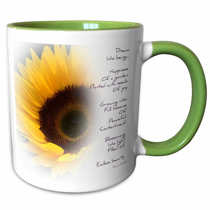 image of 15oz Two-Tone Green Mug