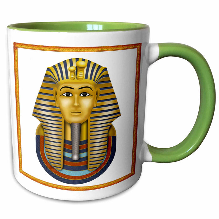 image of 15oz Two-Tone Green Mug