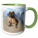 image of 11oz Two-Tone Green Mug