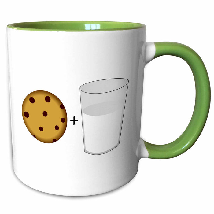 image of 11oz Two-Tone Green Mug